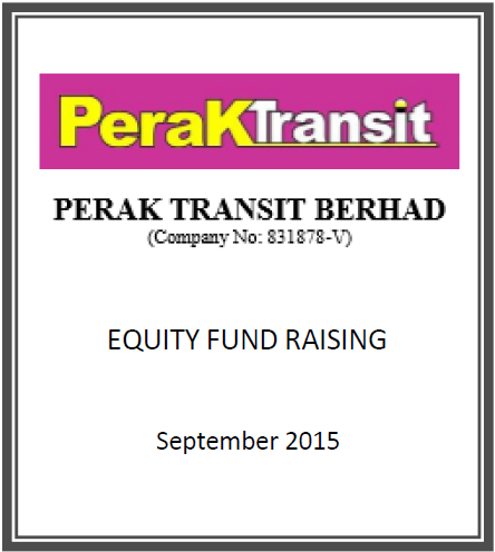 Perak Transit Fund Raising
